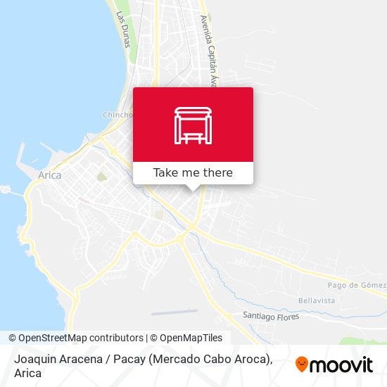 Joaquin Aracena  / Pacay (Mercado Cabo Aroca) map