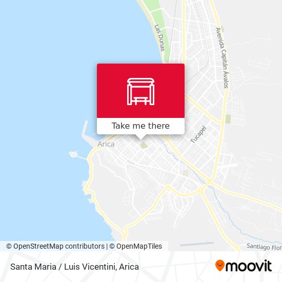 Mapa de Santa Maria / Luis Vicentini