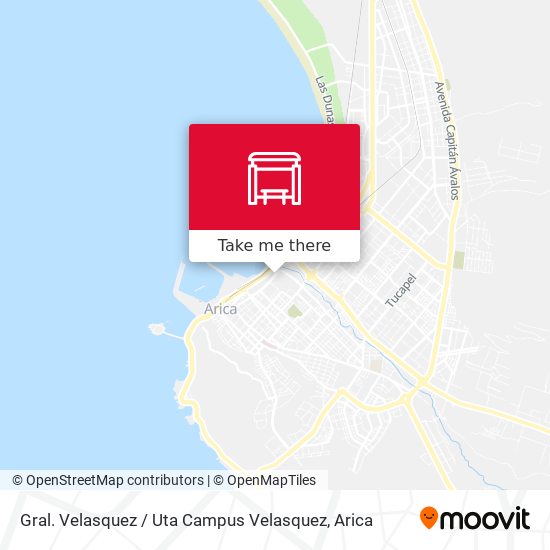 Gral. Velasquez / Uta Campus Velasquez map