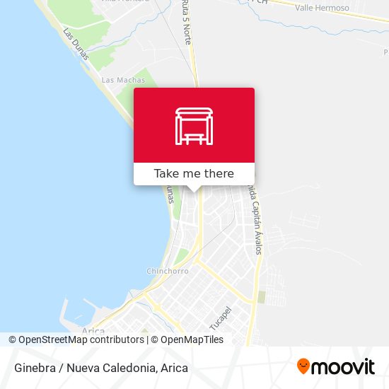 Mapa de Ginebra / Nueva Caledonia