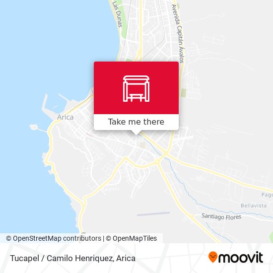 Tucapel / Camilo Henriquez map