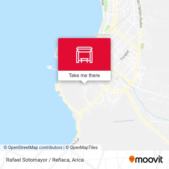 Rafael Sotomayor / Reñaca map