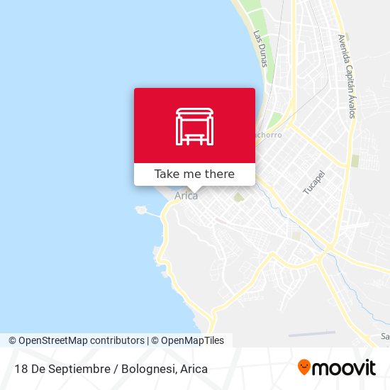 18 De Septiembre / Bolognesi map