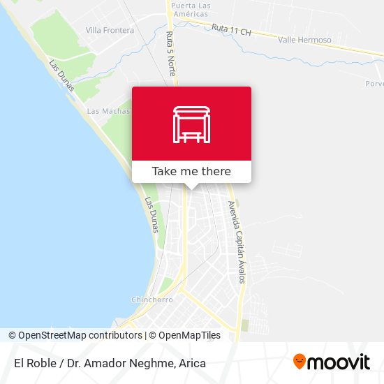 Mapa de El Roble / Dr. Amador Neghme