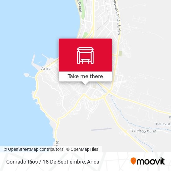 Mapa de Conrado Rios / 18 De Septiembre