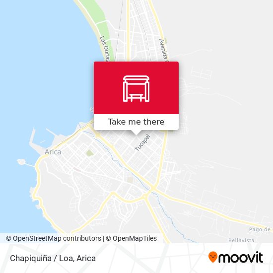 Mapa de Chapiquiña / Loa