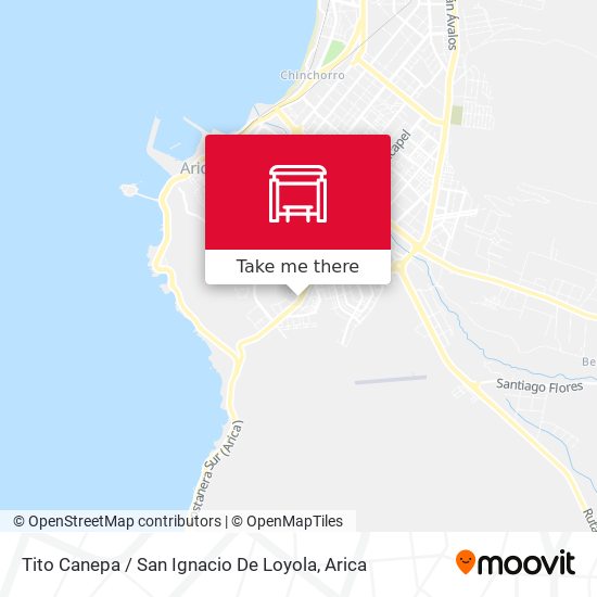 Mapa de Tito Canepa / San Ignacio De Loyola