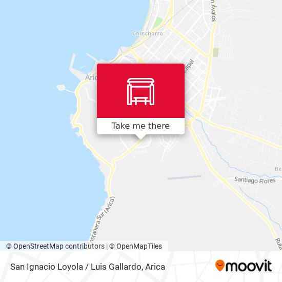 San Ignacio Loyola / Luis Gallardo map