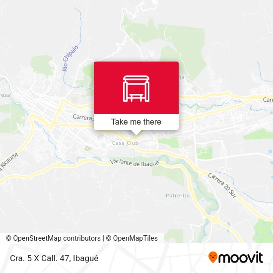 Mapa de Cra. 5 X Call. 47