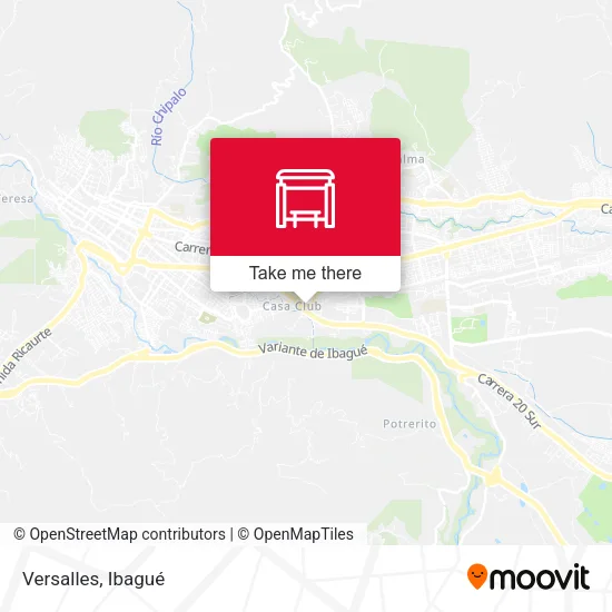 Mapa de Versalles