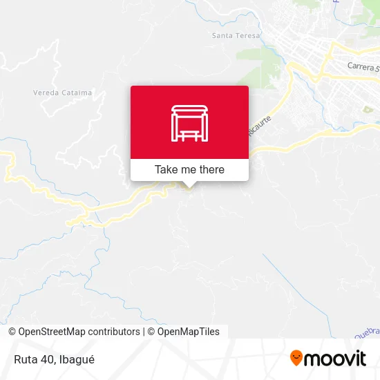 Mapa de Ruta 40