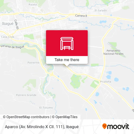 Mapa de Aparco (Av. Mirolindo X Cll. 111)