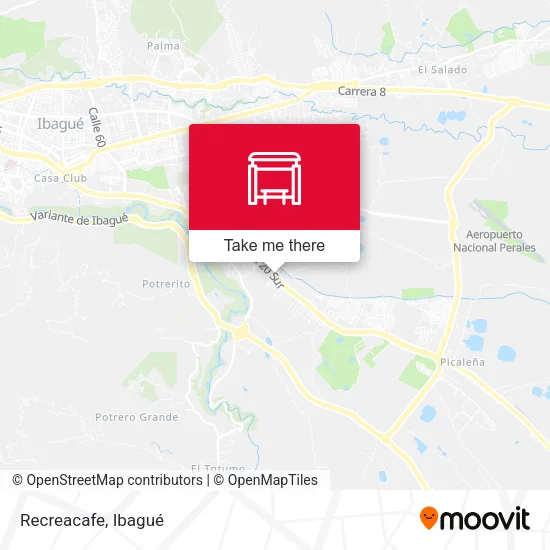 Mapa de Recreacafe