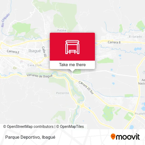 Mapa de Parque Deportivo