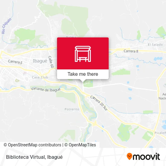 Mapa de Biblioteca Virtual