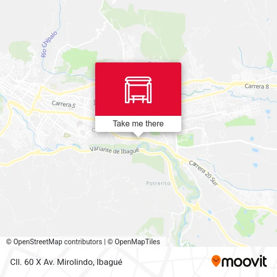 Mapa de Cll. 60 X Av. Mirolindo