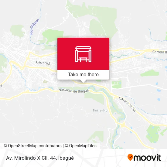 Mapa de Av. Mirolindo X Cll. 44