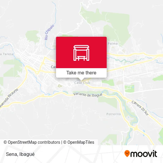 Mapa de Sena