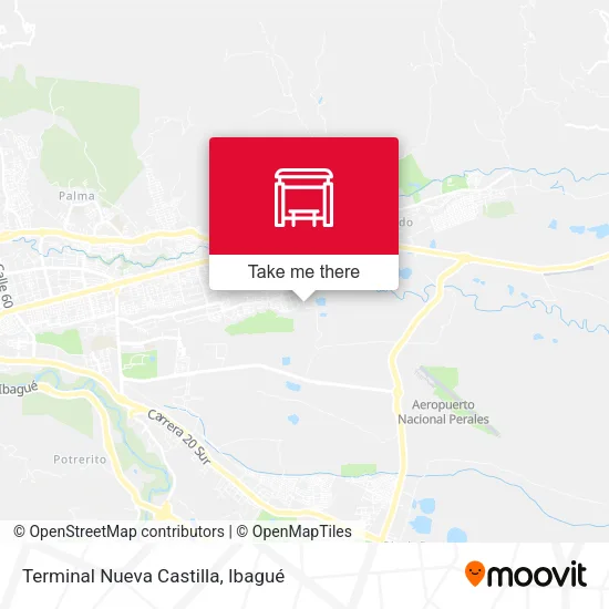 Mapa de Terminal Nueva Castilla
