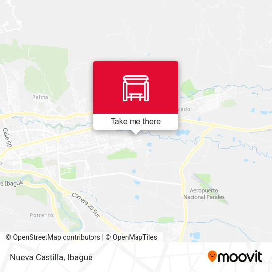 Mapa de Nueva Castilla