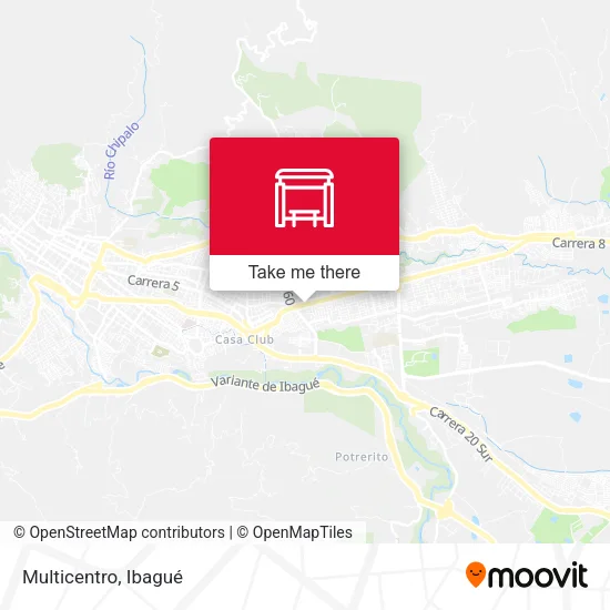 Mapa de Multicentro