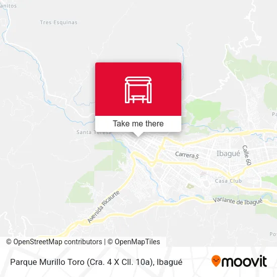 Mapa de Parque Murillo Toro (Cra. 4 X Cll. 10a)
