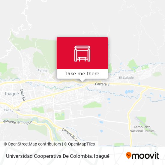 Universidad Cooperativa De Colombia map