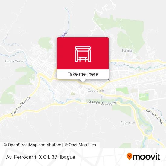 Mapa de Av. Ferrocarril X Cll. 37