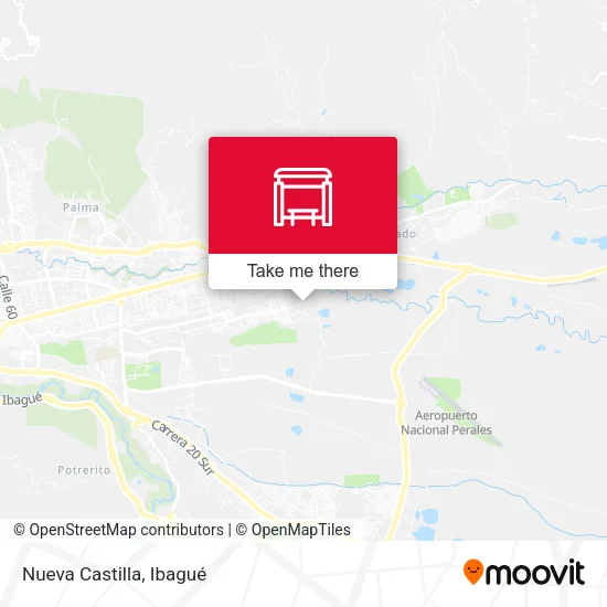 Mapa de Nueva Castilla
