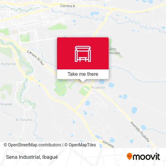 Mapa de Sena Industrial