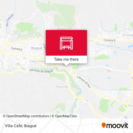 Mapa de Villa Cafe