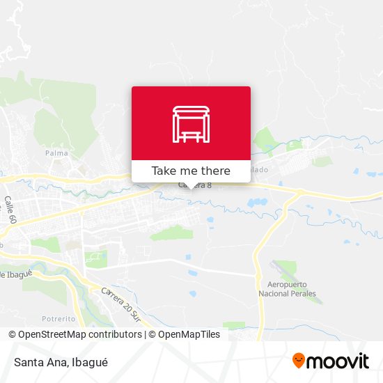 Santa Ana map