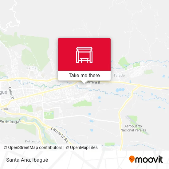 Mapa de Santa Ana