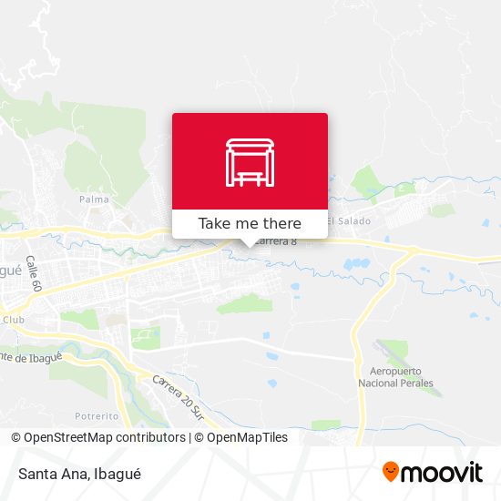 Santa Ana map