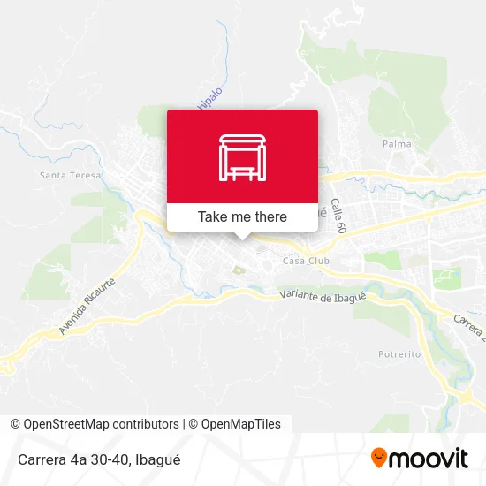Mapa de Carrera 4a 30-40
