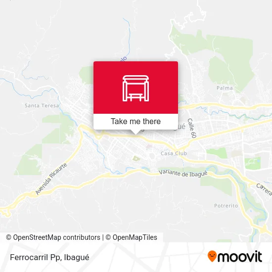 Mapa de Ferrocarril Pp