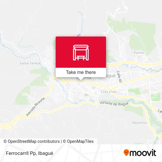 Mapa de Ferrocarril Pp