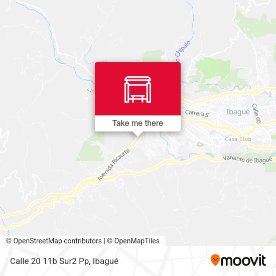 Mapa de Calle 20 11b Sur2 Pp