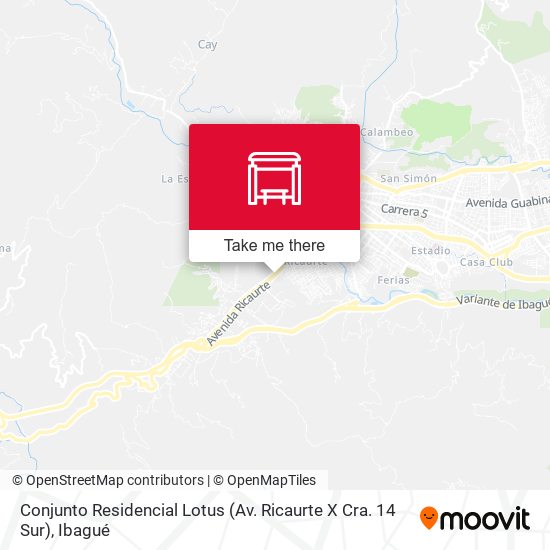 Conjunto Residencial Lotus (Av. Ricaurte X Cra. 14 Sur) map