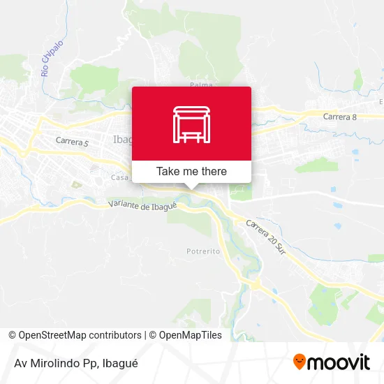 Mapa de Av Mirolindo Pp