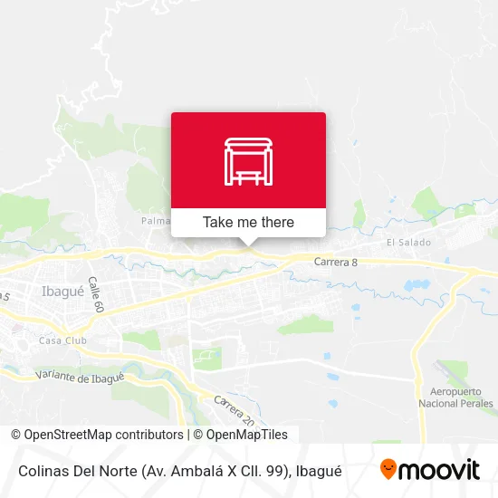Mapa de Colinas Del Norte (Av. Ambalá X Cll. 99)