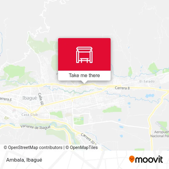 Mapa de Ambala
