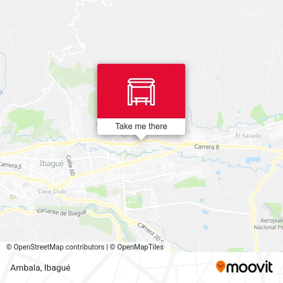 Mapa de Ambala