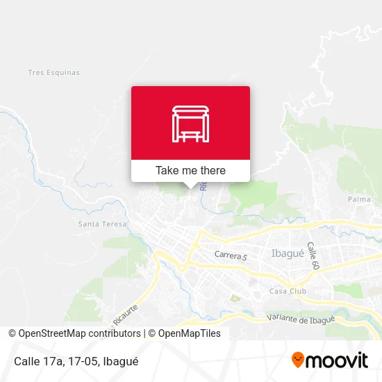 Mapa de Calle 17a, 17-05