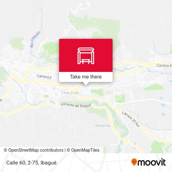 Mapa de Calle 60, 2-75