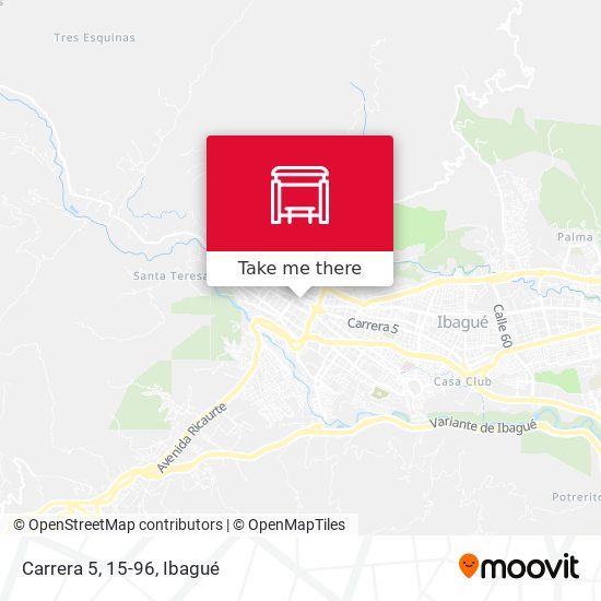 Mapa de Carrera 5, 15-96