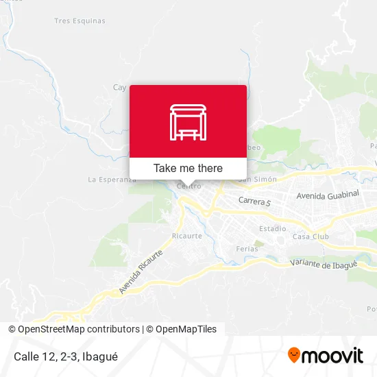 Mapa de Calle 12, 2-3