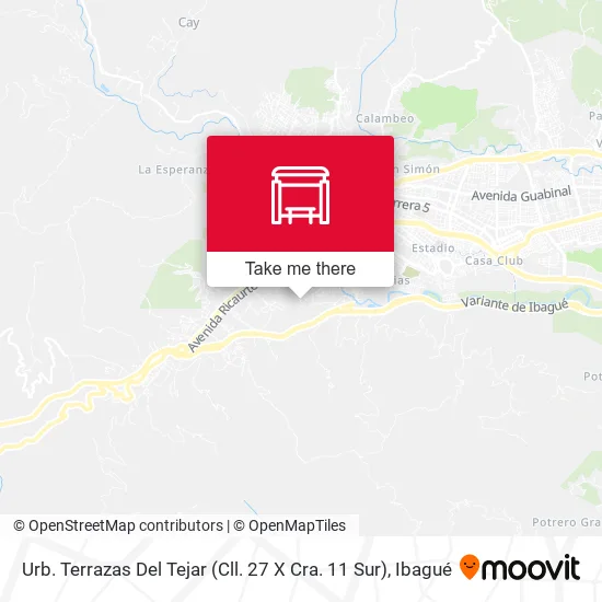 Urb. Terrazas Del Tejar (Cll. 27 X Cra. 11 Sur) map