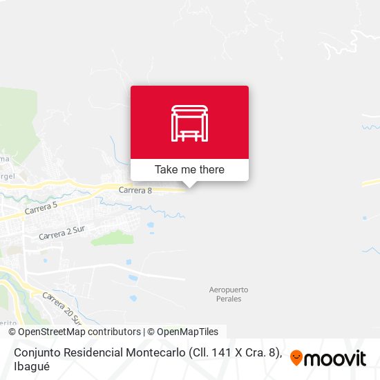 Mapa de Conjunto Residencial Montecarlo (Cll. 141 X Cra. 8)