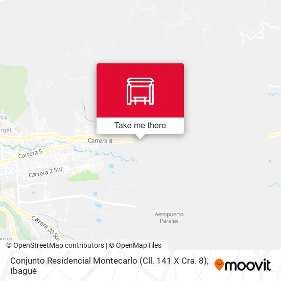 Mapa de Conjunto Residencial Montecarlo (Cll. 141 X Cra. 8)